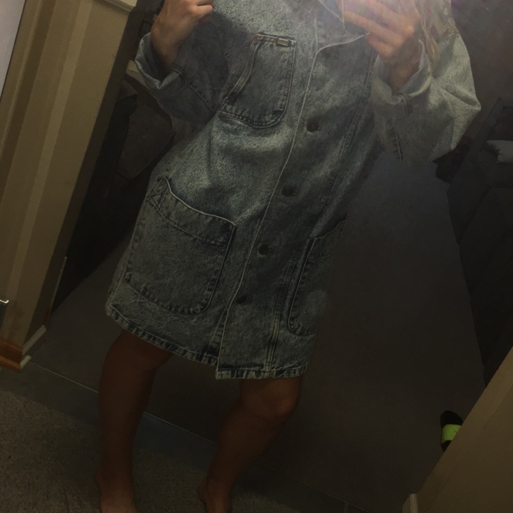 Lee jean jacket trench RARE - Picture 4 of 6